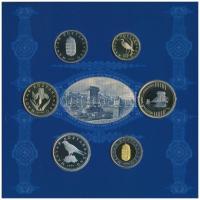 2009. 5Ft-200Ft (6xklf) dísztokos forgalmi szett "Lánchíd" + 	2010. 5Ft-200Ft (6xklf) forg...