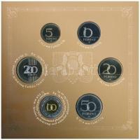 2009. 5Ft-200Ft (6xklf) dísztokos forgalmi szett "Lánchíd" + 	2010. 5Ft-200Ft (6xklf) forg...