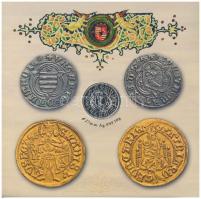 2008. 1Ft-100Ft (7xklf) "Búcsú az egy- és kétforintostól" forgalmi sor dísztokos szettben ...