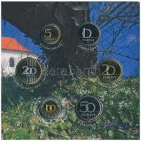 2010. 5Ft-200Ft (6xklf) "Pécs Európa kulturálsi fővárosa" forgalmi sor dísztokban +"P...