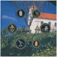 2010. 5Ft-200Ft (6xklf) "Pécs Európa kulturálsi fővárosa" forgalmi sor dísztokban +"P...