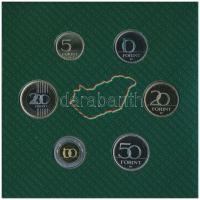 2011. 5Ft-200Ft (6xklf) forgalmi szett, dísztokban, benne 2011. "Mikes Kelemen" ezüstözött...