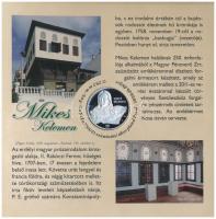 2011. 5Ft-200Ft (6xklf) forgalmi szett, dísztokban, benne 2011. "Mikes Kelemen" ezüstözött...