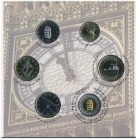 2012. 5Ft-200Ft (6xklf) forgalmi sor szettben, benne 2012. 3000Ft Ag "XXX. Nyári Olimpiai Játék...