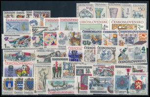 40 stamps, 40 klf bélyeg, csaknem a teljes évfolyam kiadásai