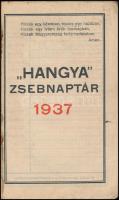1937 Hangya zsebnaptár, 96 p