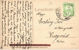 Hajdúnánás, Bocskay tér, Gazdasági Bank, Városháza, üzlet. W. L. Bartha Imre kiadása