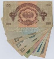 1944. 1P-100P (10x) "A Vörös Hadsereg Parancsnoksága" T:III,III-