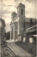 Jolsva, Jelsava; Római katolikus templom, utca / church, street