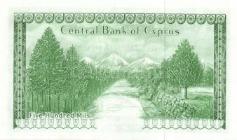 Ciprus 1976.8.1. 500M T:I