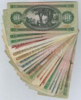 20db-os vegyes magyar forint bankjegy tétel T:III,III-