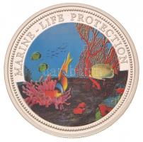 Palau 1994. 5$ Ag Tengeri élet védelme multicolor T:PP Palau 1994. 1 Dollar Cu-Ni Marine Life Protection multicolor C:PP  Krause KM#6