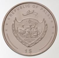 Palau 2008. 1$ Cu-Ni "Veszélyeztetett vadvilág - Sárga korallsügér" multicolor T:PP 
Pala...