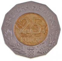 Horvátország 1997. 25K sárgaréz-Cu-Ni "Dunai határrégió" T:2 
Croatia 1997. 25 Kuna &quot...