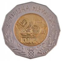 Horvátország 1998. 25K sárgaréz-Cu-Ni "Lisszabon Világkiállítás" T:2 
Croatia 1998. 25 Ku...