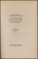 Babits Mihály: Hátrahagyott versei. Sajtó alá rendezte: Illyés Gyula. Bp.,é.n.(1941),Nyugat Kiadó és...