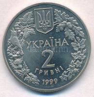 Ukrajna 1999. 2H Cu-Ni-Zn "Egér" T:1-,2 
Ukraine 1999. 2 Hryvni Cu-Ni-Zn "Mouse&quot...