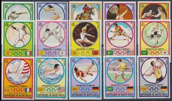 1972 Olimpiai aranyérmesek sor Mi 387-401