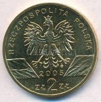 Lengyelország 2005. 2Zl sárgaréz "Bagoly - Bubo bubo" T:1
Poland 2005. 2 Zlotych Brass &q...