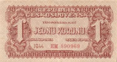 Csehszlovákia 1944. 1K T:I