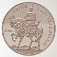 Lebó Ferenc (1960-) 1996. "A Honfoglalás emlékére 896-1896 / Árpád Nagyfejedelem 896" jelz...