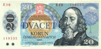 Csehszlovákia 1988. 20K T:I