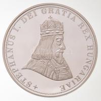 DN Királyi koronák - Szent István 5 korona 1909 Ag emlékérem (20g/0.999/38,61mm) T:PP