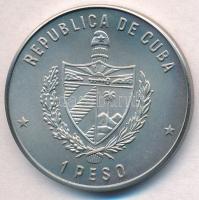 Kuba 1985. 1P Cu-Ni "Kubai amazon papagáj" T:1,1- 
Cuba 1985. 1 Peso Cu-Ni "Cuban Am...