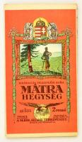 1933 Kirándulók térképe 6/a.: Mátra, 1:50000, Magyar Királyi Állami Térképészet, 61×99 cm