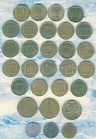 Izrael 29db modern fémpénz + Tunézia 1960-1993. 3db klf fémpénz T:2,3