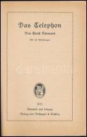 Niemann, Ernst: Das Telephon. Mit 38 Abbildungen. Bielfeld - Leipzig, 1911, Verlag von Velhangen &am...