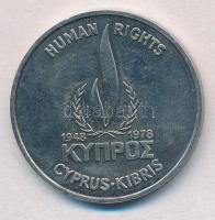 Ciprus 1978. 500M Cu-Ni Emberi jogok T:1- Cyprus 1978. 500 Mils Cu-Ni Human Rights C:AU Krause KM#48