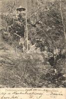 Menyháza, Moneasa; Fürdő forrásbarlang / spa, thermal spring cave (EK)