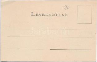 Magyarcséke, Ceica; M. kir. posta. Ritter Hermann kiadása / post office (EK)