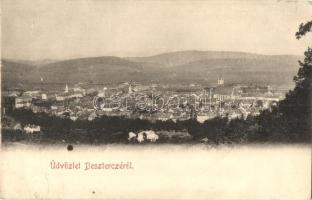 Beszterce, Bistritz, Bistrita; látkép / general view (EB)