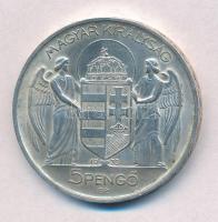 1939. 5P Ag "Horthy balra" T:1-
Adamo P8.2