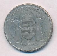 1930. 5P Ag "Horthy jobbra" T:2,2-
Adamo P8