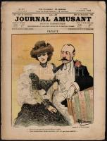 1902 Journal Amusant, journal humoristique Nr. 171 - francia nyelvű vicclap, illusztrációkkal, 16p / French humor magazine