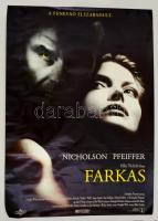 1994 Farkas, amerikai film plakát, főszerepben: Jack Nicholson, Michelle Pfeiffer, 95x68 cm