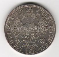 Österreich, 1879, 1 Gulden, Silber, J.342, Erh.:vz / kiváló