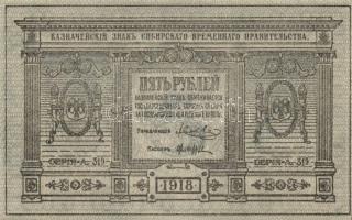 Orosz Polgárháború/ Szibéria és Urál 1918. 5R T:I