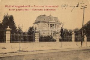 Nagyszeben, Hermannstadt, Sibiu; Román püspöki palota / Rumänisches Bischofspalais / Romanian bishop's palace (EK)