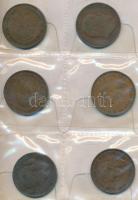 Nagy-Britannia 44db vegyes fémpénz, közte egy darab ír, kis éremtartó albumba rendezve T:2,2-,3
Gre...