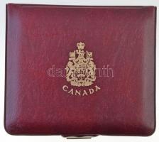 Kanada 1976. 1c (2x) + 5c + 10c + 25c + 50c + 1$ forgalmi sor eredeti, kissé sérült "Royal Cana...