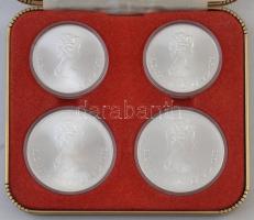 Kanada 1976. 5$ Ag "II. Erzsébet / Montreali Olimpia - Vívás" + 1976. 5$ Ag "II. Erzs...