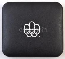 Kanada 1976. 5$ Ag "II. Erzsébet / Montreali Olimpia - Vívás" + 1976. 5$ Ag "II. Erzs...