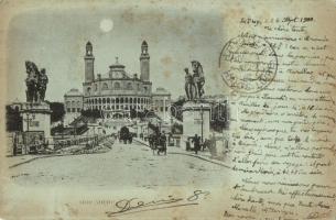 2 db RÉGI francia képeslap, Paris és újévi üdvözlet / 2 pre-1945 French postcards; Paris,  New Year ...