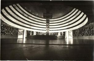 1932 Rome, Roma; Mostra della Rivoluzione Fascista / Exhibition of the Fascist Revolution, interior