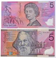 Ausztrália 2001-2006. 5$ (2xklf) T:III Australia 2001-2006. 5 Dollars (2xdiff) C:F