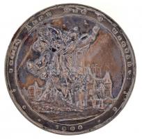 1896. "Jubileumi emlékérem" fém emlékérem. "MAGYARORSZÁG EZER ÉVES FENNÁLLÁSÁNAK EMLÉ...